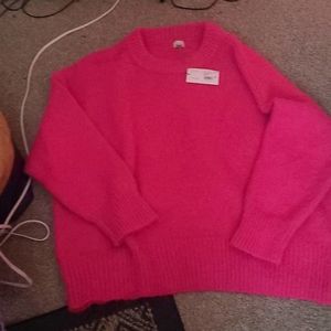 Pink sweater 4x